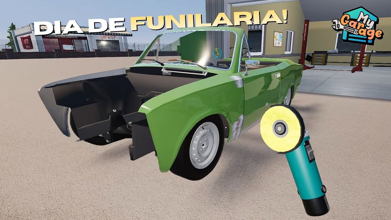 INVESTINDO NA FUNILARIA DO PROJETINHO CONVERSÍVEL! My Garage #2