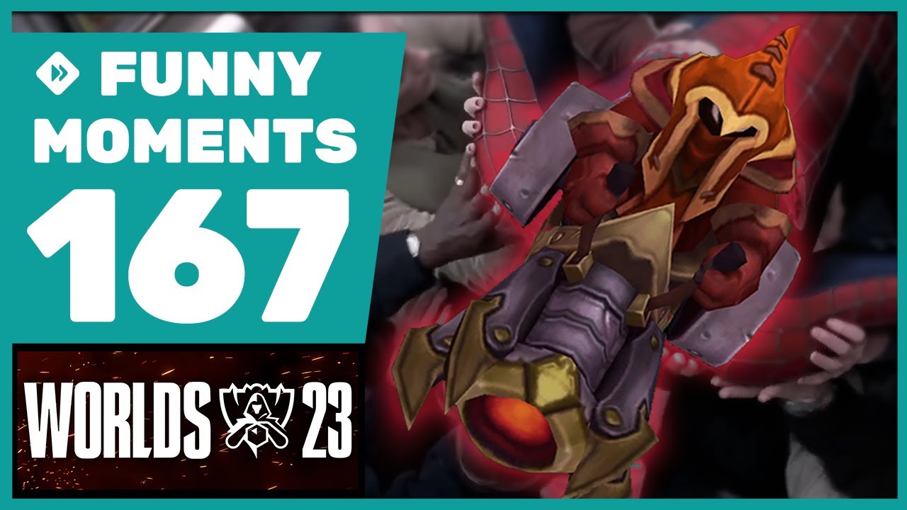 Carefully, he's a Hero - Funny Moments #167 Worlds 2023 Quarterfinals