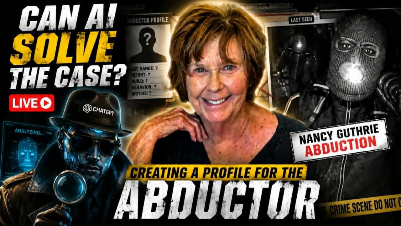 🤖 Can AI Solve the Nancy Guthrie Case? | Building an Abductor Profile LIVE | Day 169