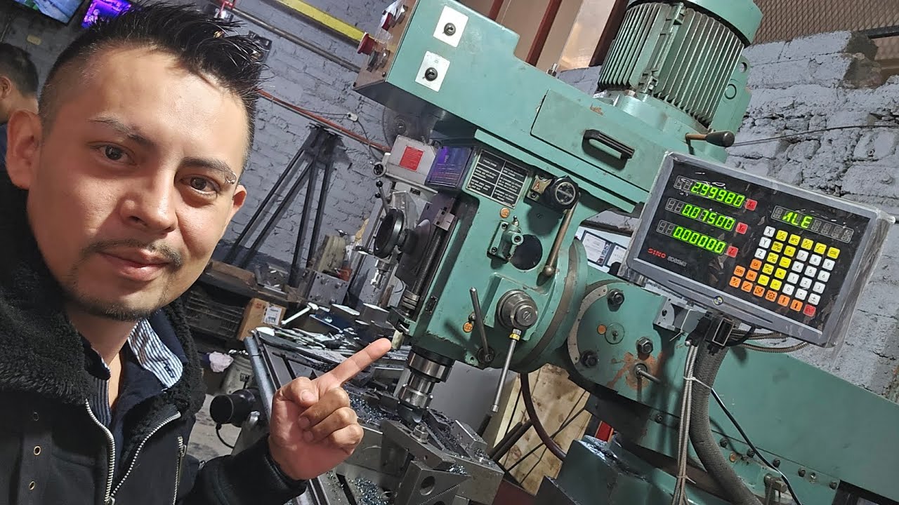 Cambia la orientación de las escalas digitales en tu fresadora