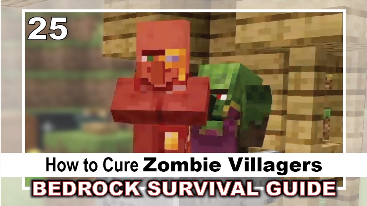 Как вылечить жителей-зомби: Полное руководство по выживанию в Bedrock-версии