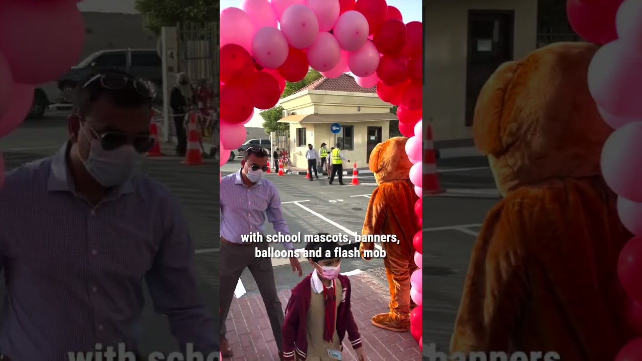 Watch: Kids go back to school in UAE 