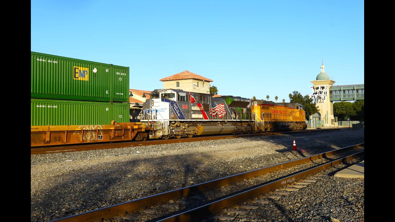 Trains at the Pomona Station January 9th, 2026