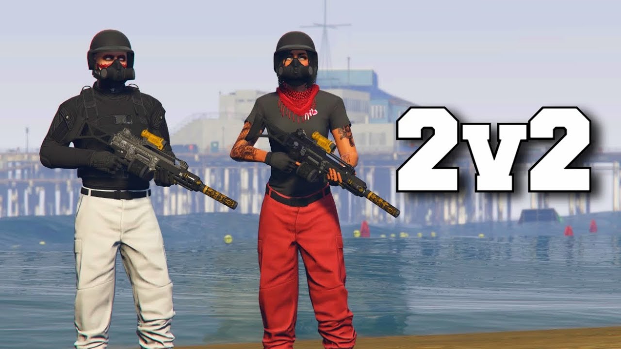 2v2 Against Tryhard Girls! (GTA 5 Online)