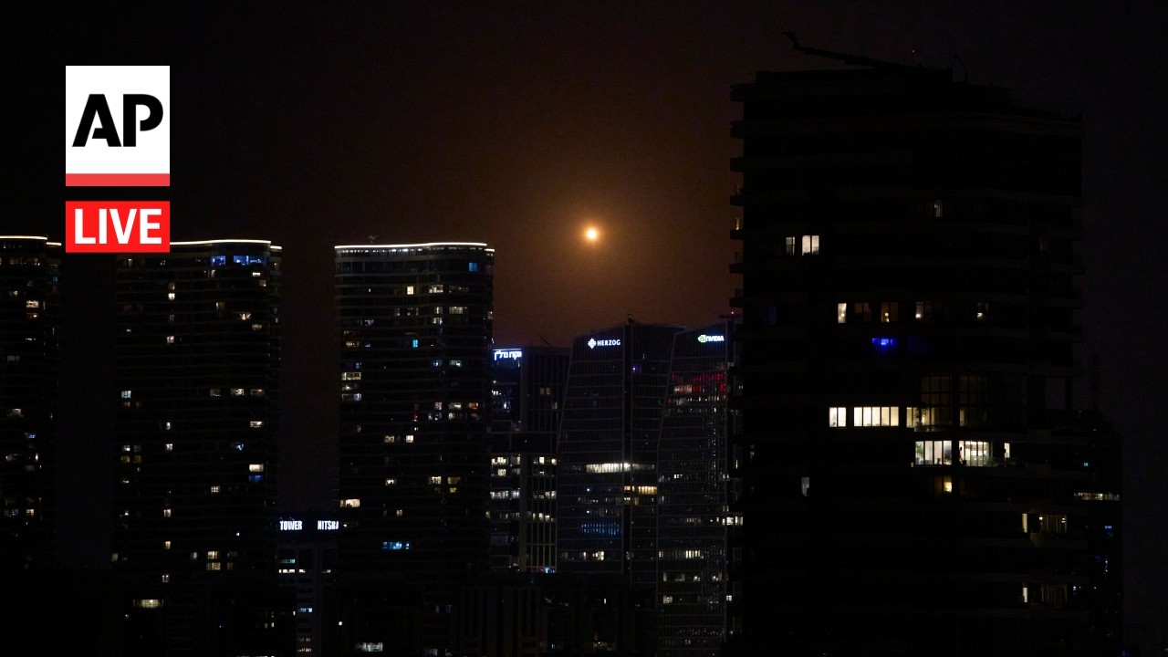 LIVE: Tel Aviv and Jerusalem skyline as Iran war continues