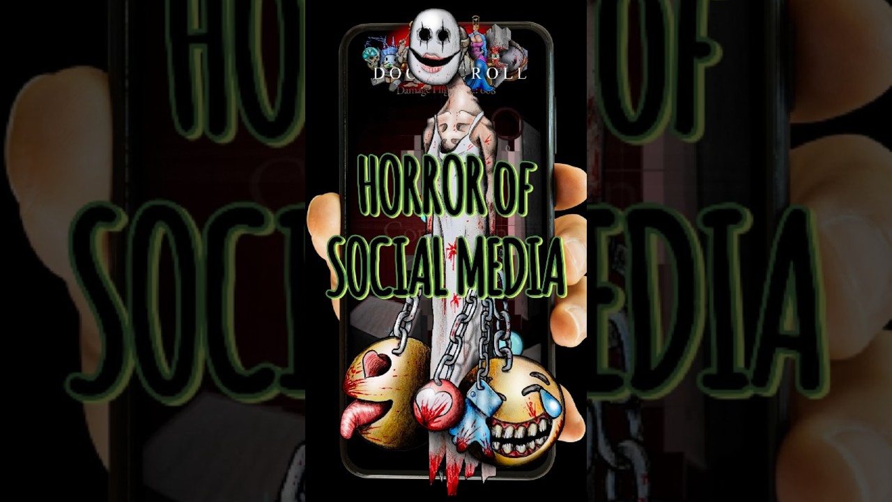 DoomScroll: Game on Horrors of Social Media #art #godot #halloween