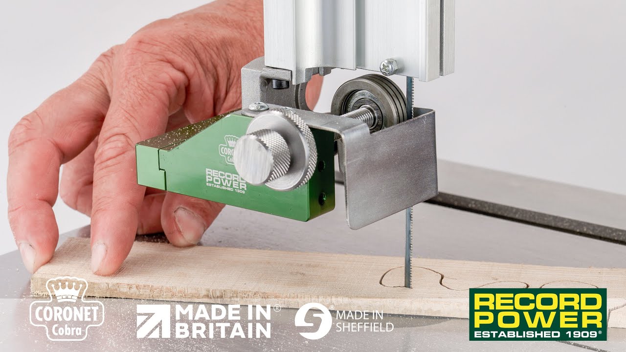 How to Fit the 80007 Coronet Cobra Bandsaw Scroll Guide System to the SABRE-250