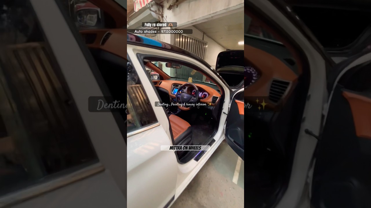 Hyundai i20 restoration ✅ #mittraonwheels , Denting - painting - luxury interior 🔥