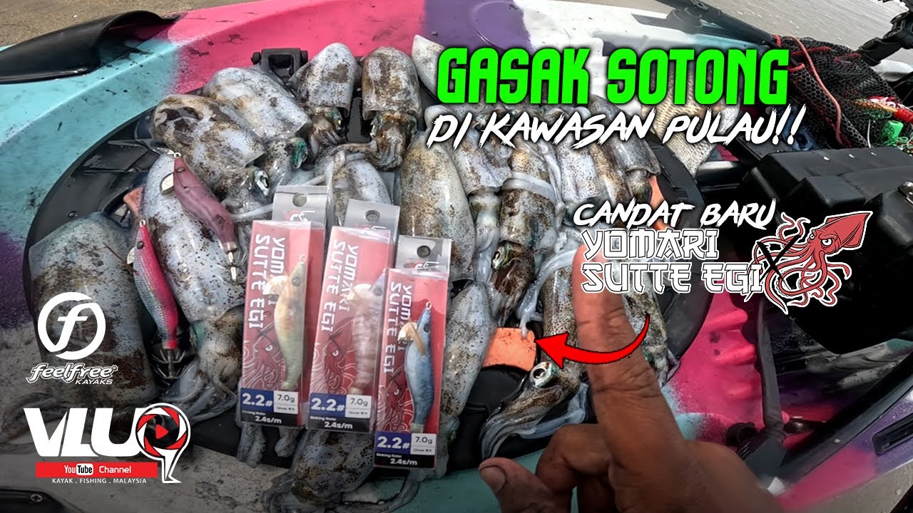 Gasak Sotong di Kawasan Pulau - CANDAT KILLER!!  #VLUQ516