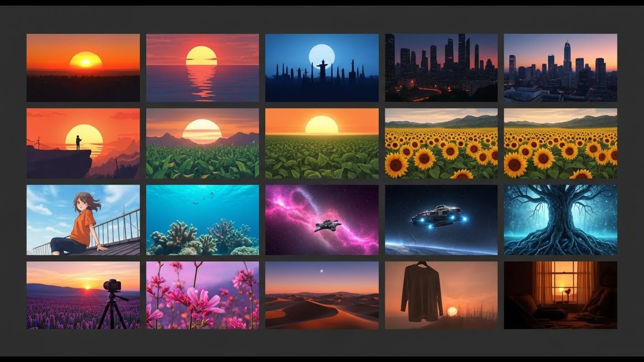 Collection Vol. 1 | Cinematic AI Loops Compilation | Dreamlike Visual Journey