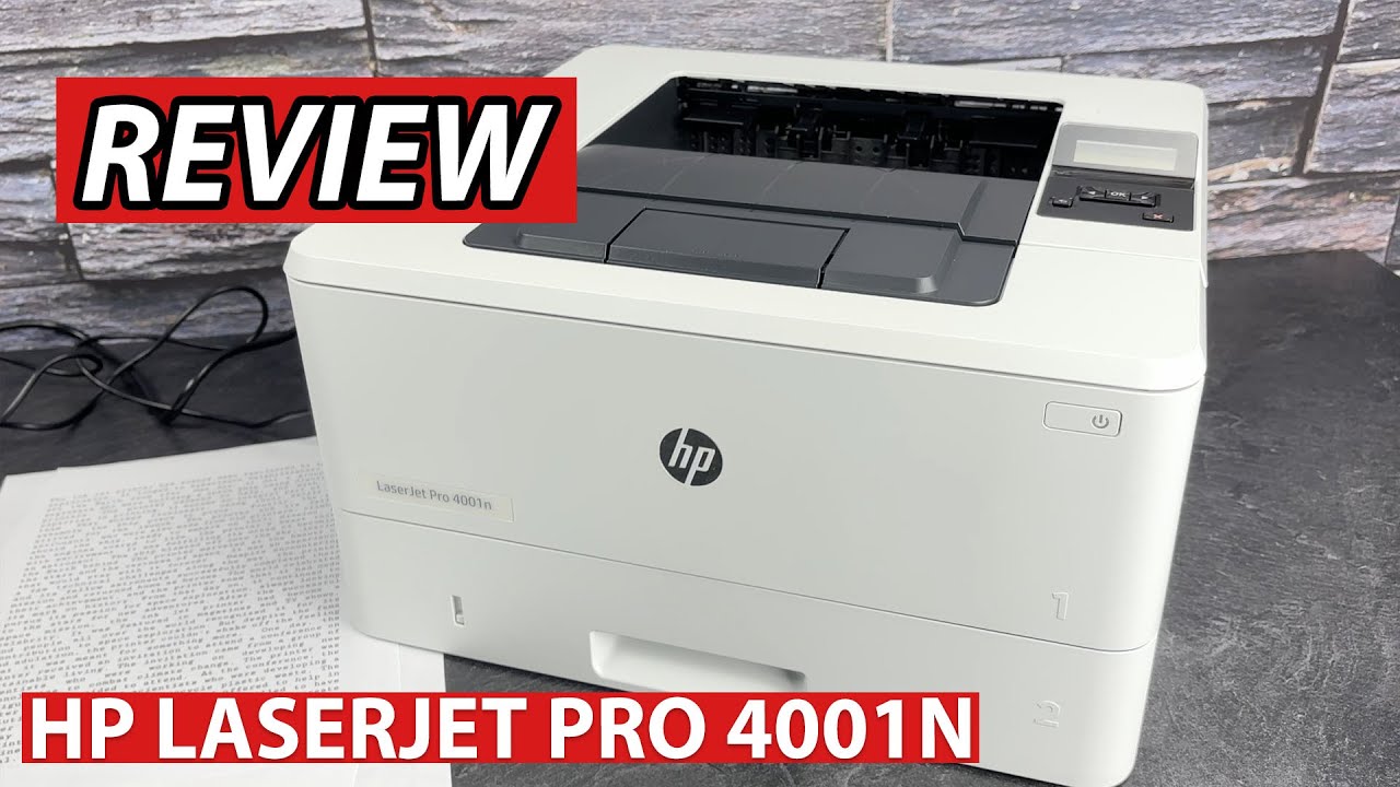 Review of the HP LaserJet Pro 4001n Printer
