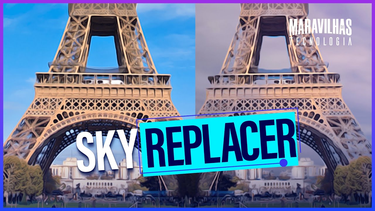 Sky Replacer, o site que usa inteligência artificial para limpar o céu nublado e editar fotos