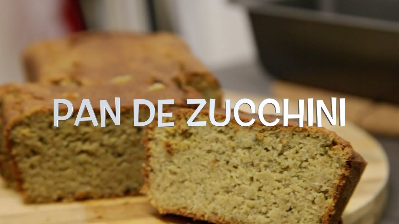 Pan Sano de Zucchini/Calabacín - Sin Gluten y Vegano