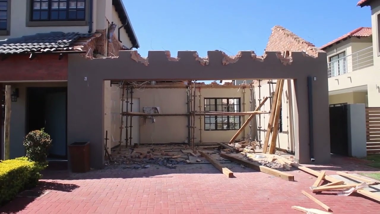 House Extension | Planning | Roof removed | Update| South African Youtuber
