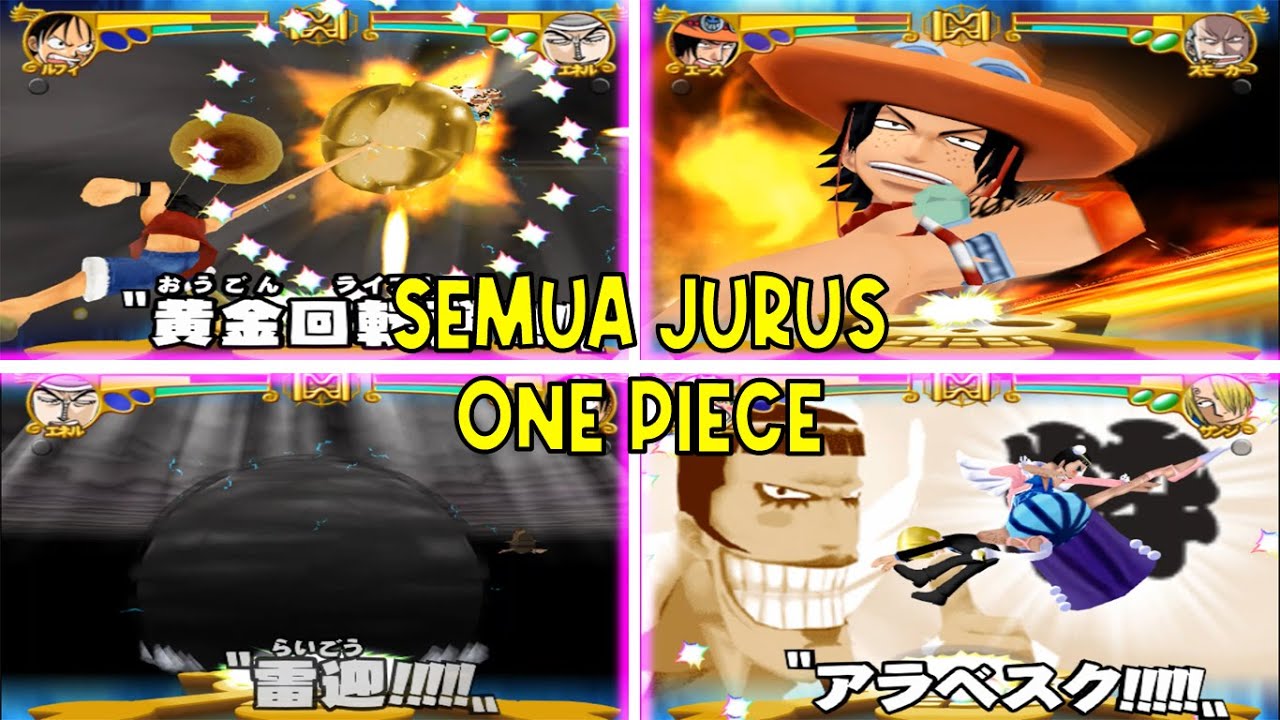 INILAH SEMUA JURUS DI GAME One Piece Grand Battle! 3 Ps2