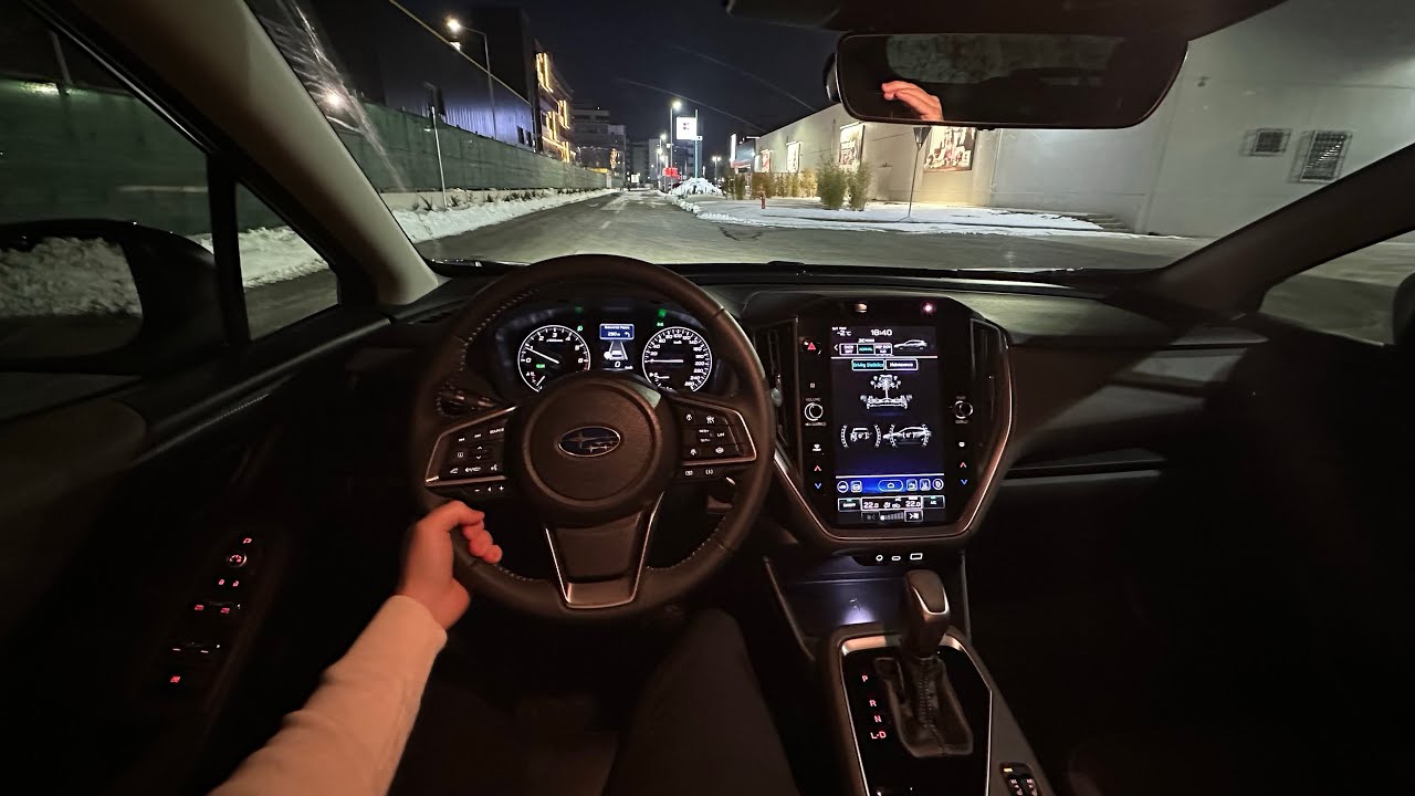 Night Drive New Subaru Crosstrek 2025 - No Comment!