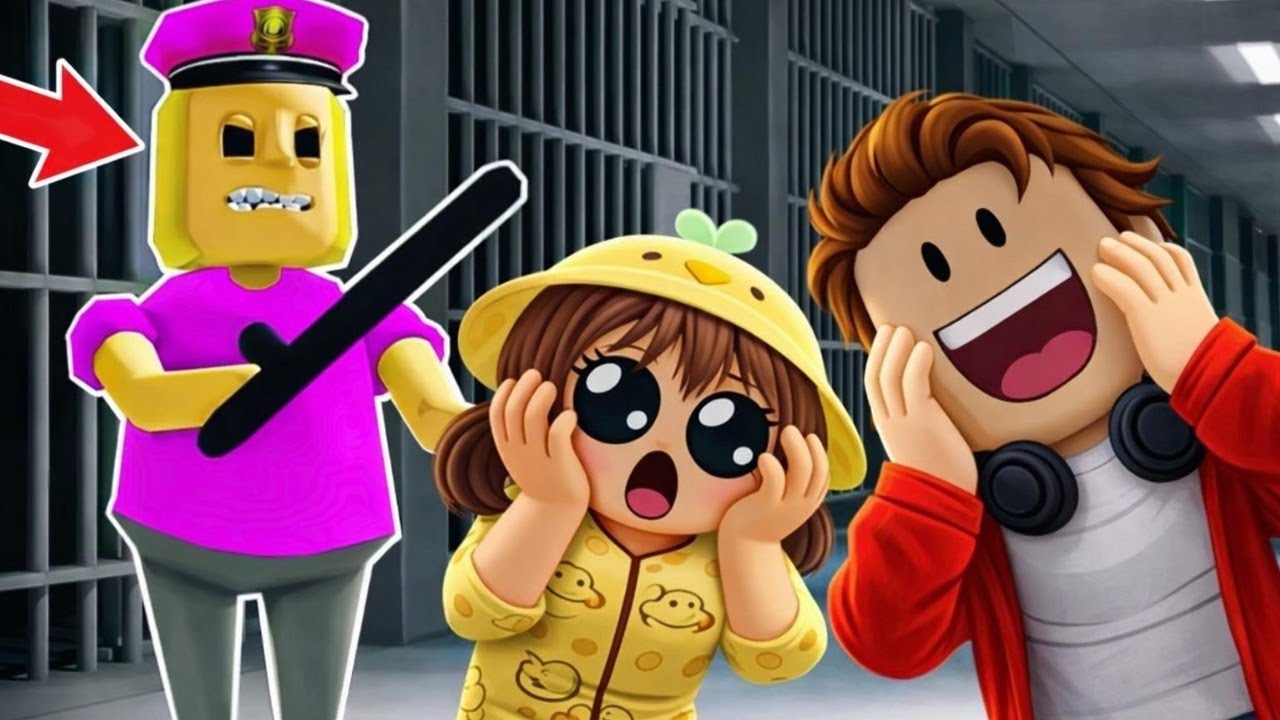 ПОБЕГ ИЗ ТЮРЬМЫ в ROBLOX 😱 ЭТО БЫЛО ЖЁСТКО