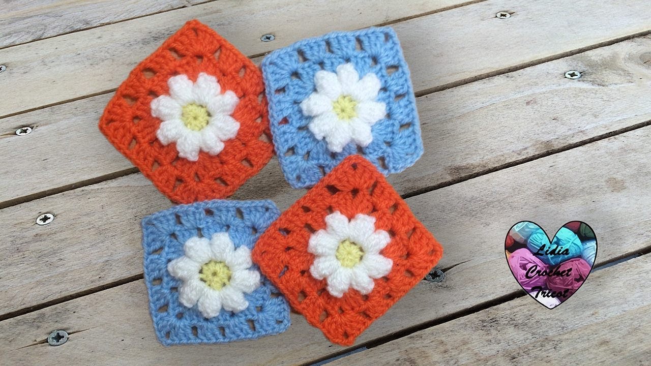 Granny Fleur Marguerite facile et rapide !