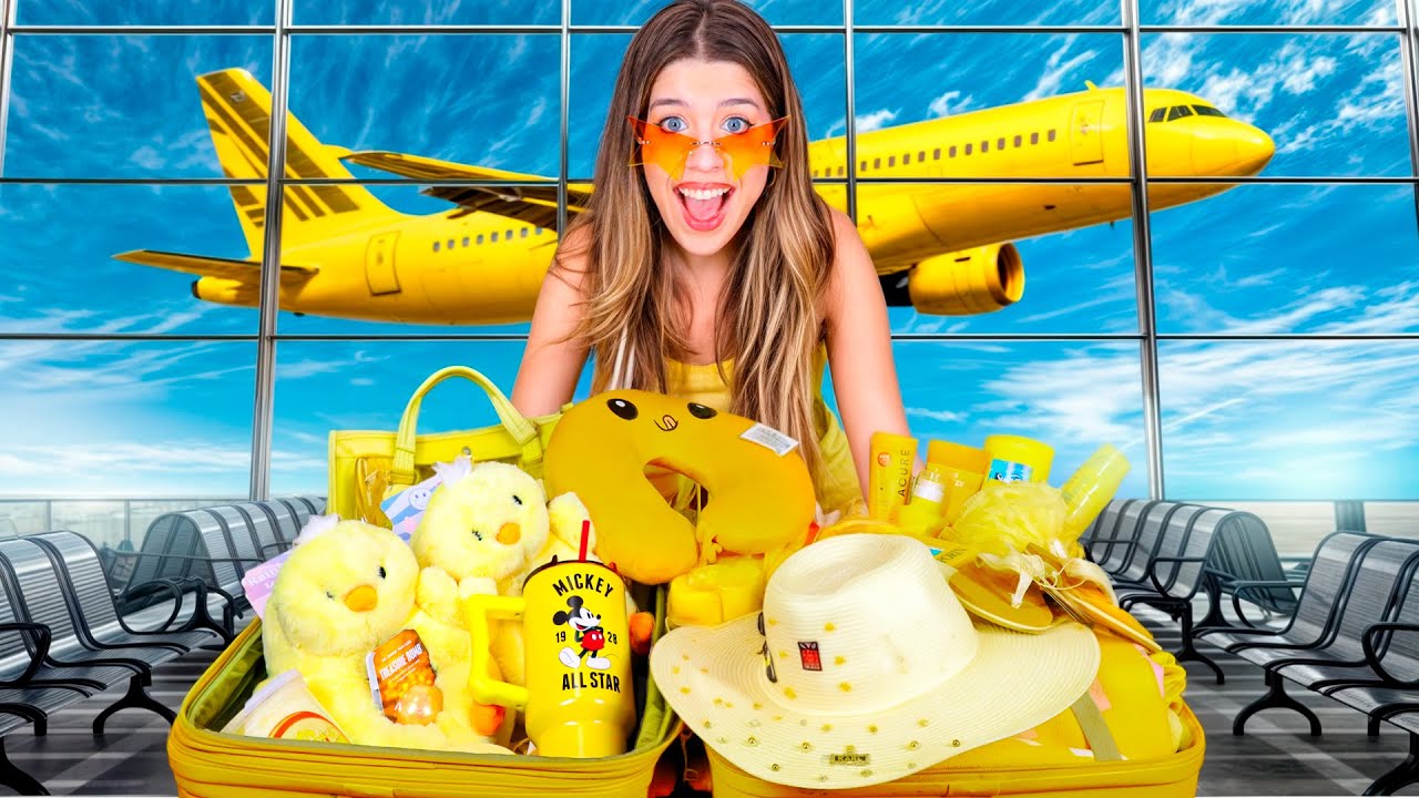 VIAJANDO SOLO DE COLOR AMARILLO POR UNA SEMANA