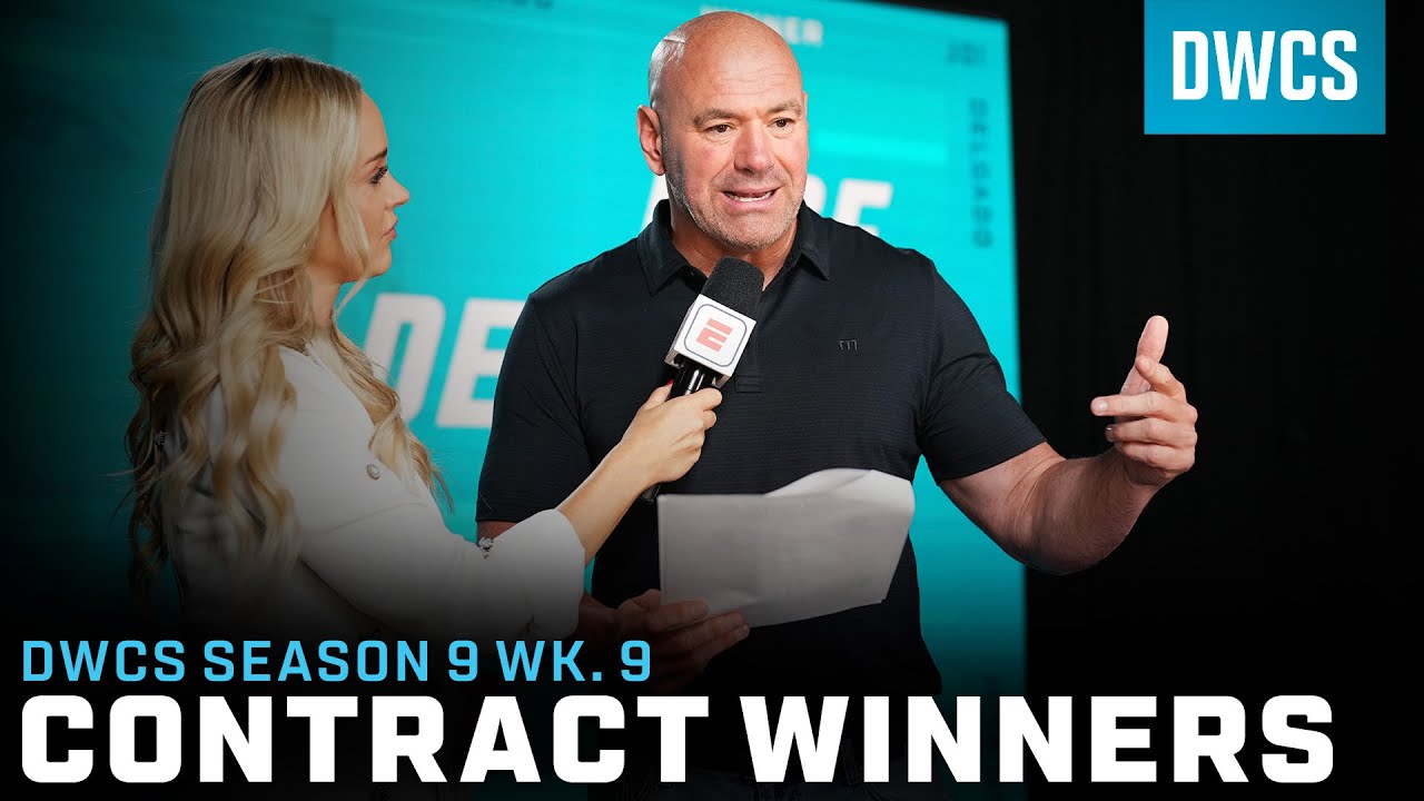 Дана Уайт объявляет победителей контрактов UFC | DWCS — 9 сезон, 9 неделя