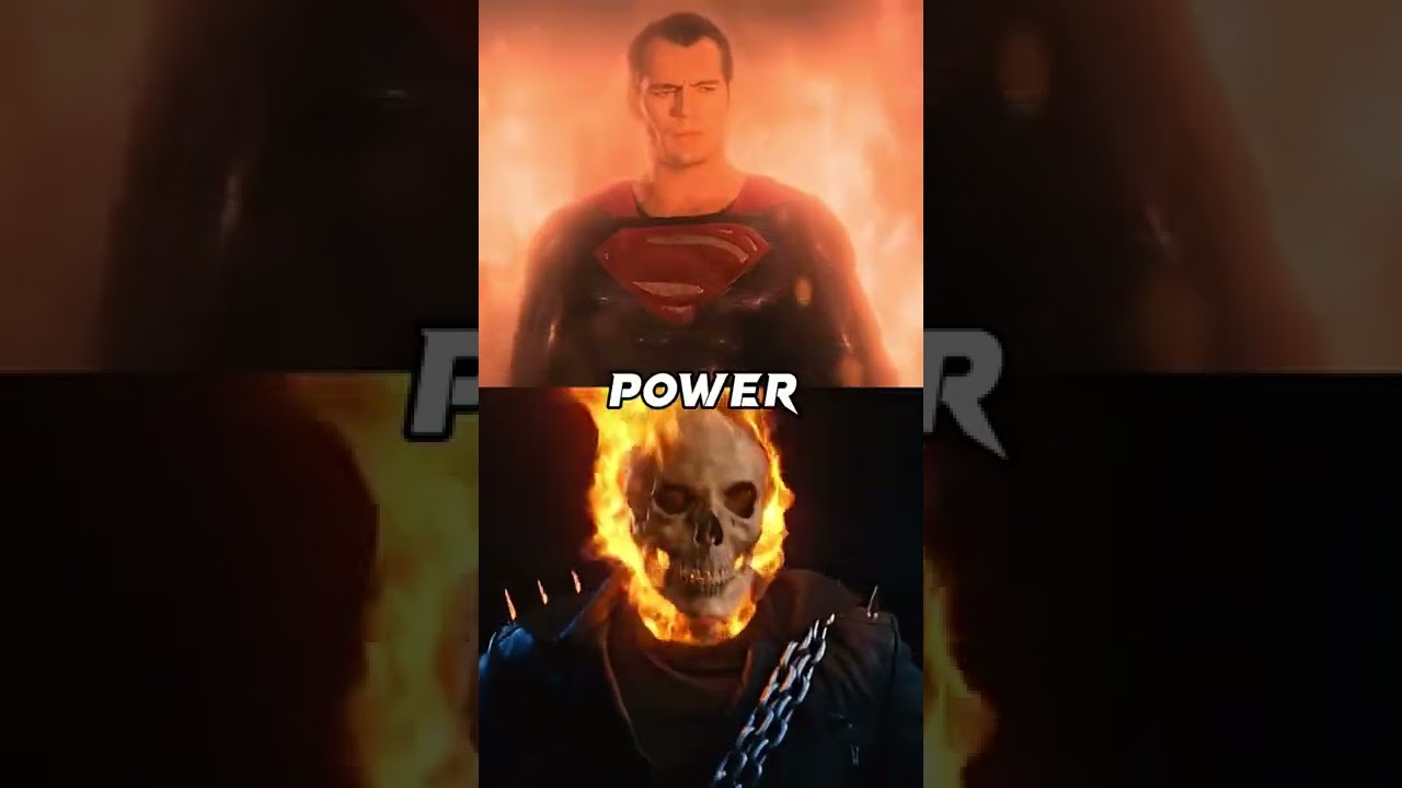 Superman Vs Ghost Rider #youtubeshorts #shorts