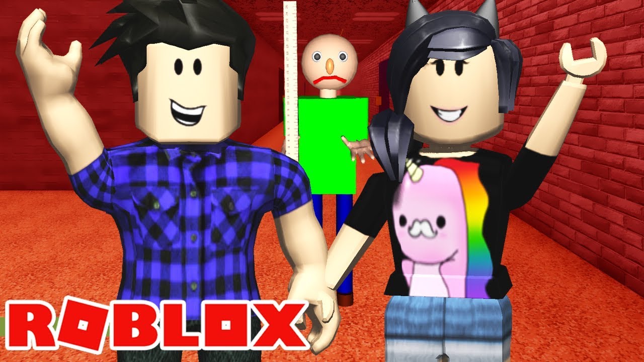 FUGIMOS JUNTOS DO BALDI! - Roblox (Baldi's Basics)