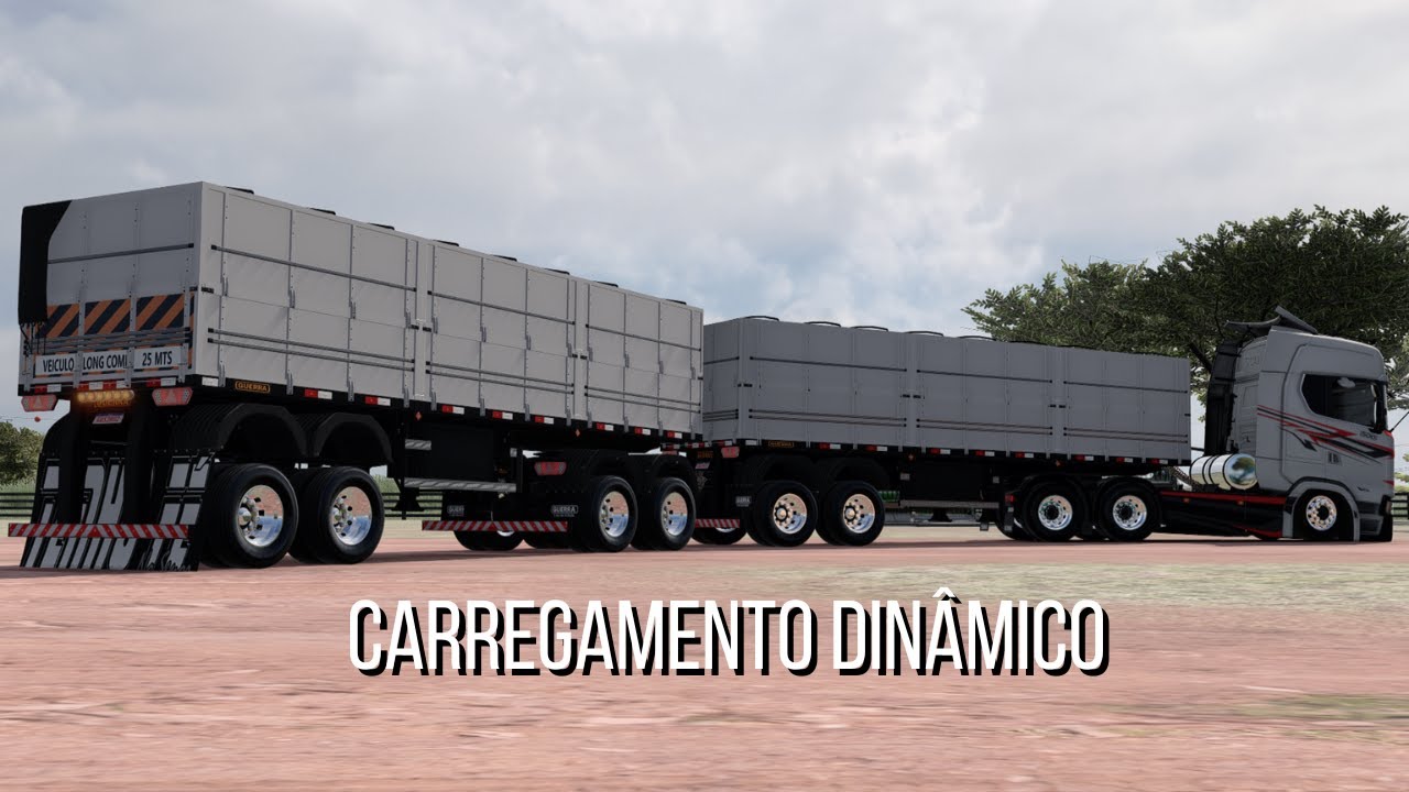 Scania 560 - carga dinâmica