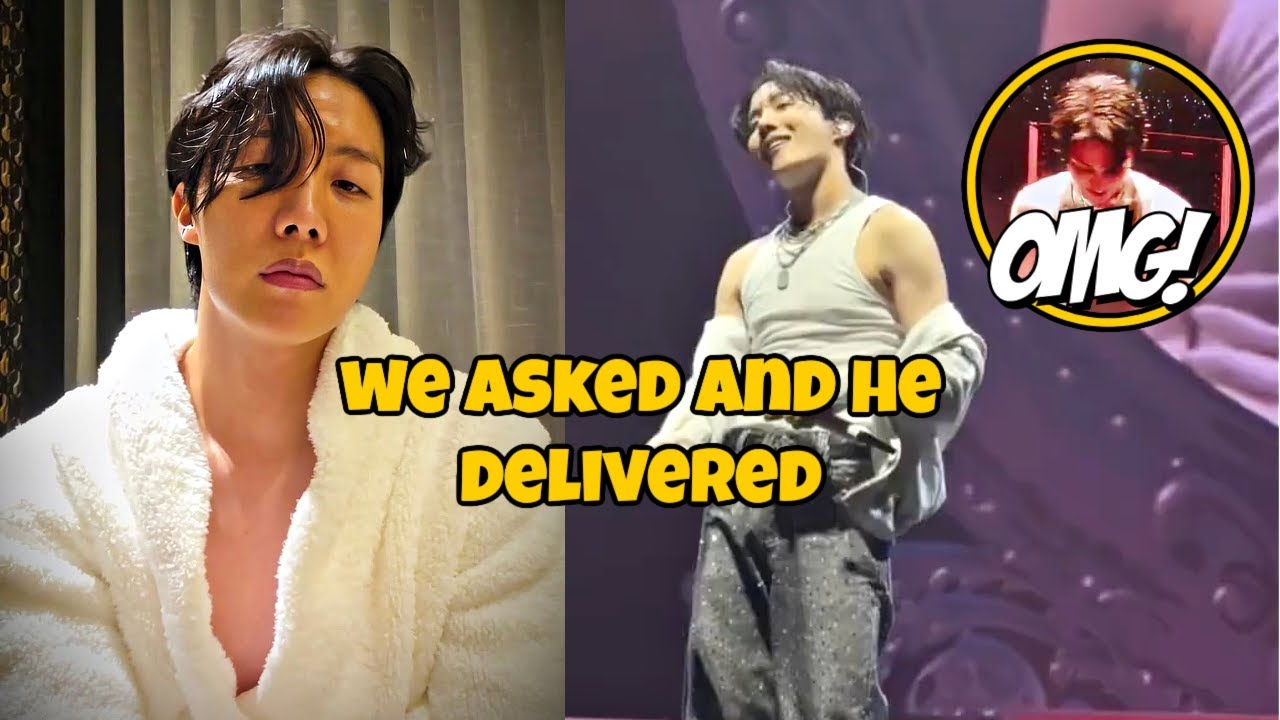 Hobi FINALLY Fulfills ARMY's Risky Wish | BTS j-hope Sexy