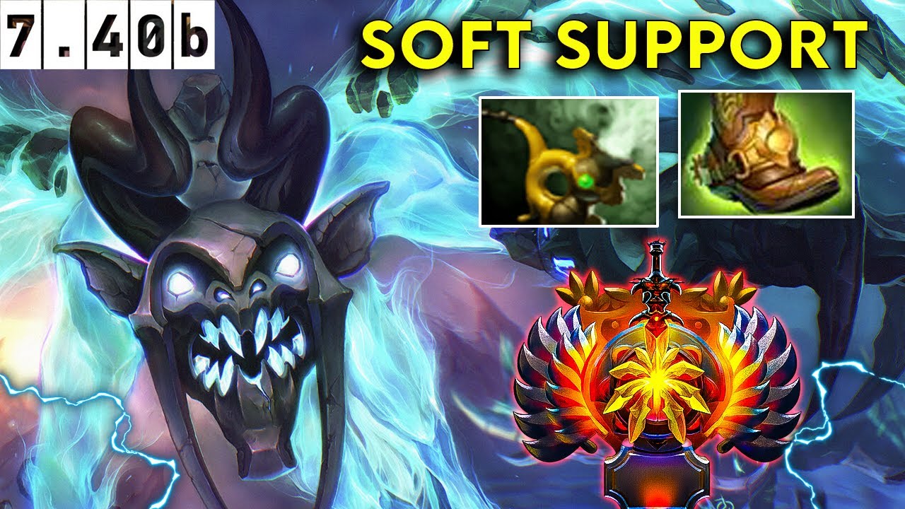 Visage Immortal Soft Support - Dota 2 Patch 7.40b Pro Pub Gameplay