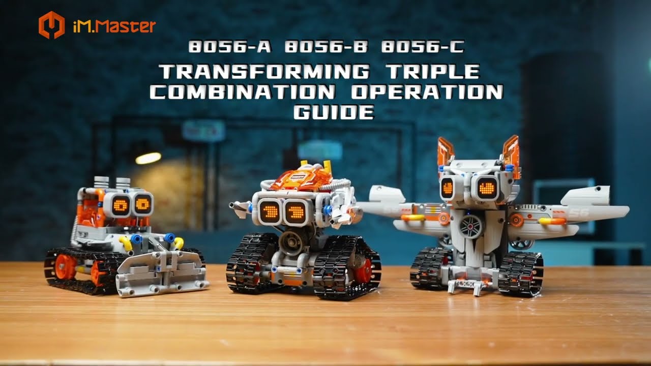 🦉🤖 iM.Master 8056 &mdash; робот-сова 3 в 1 на радіокеруванні: збирай і керуй