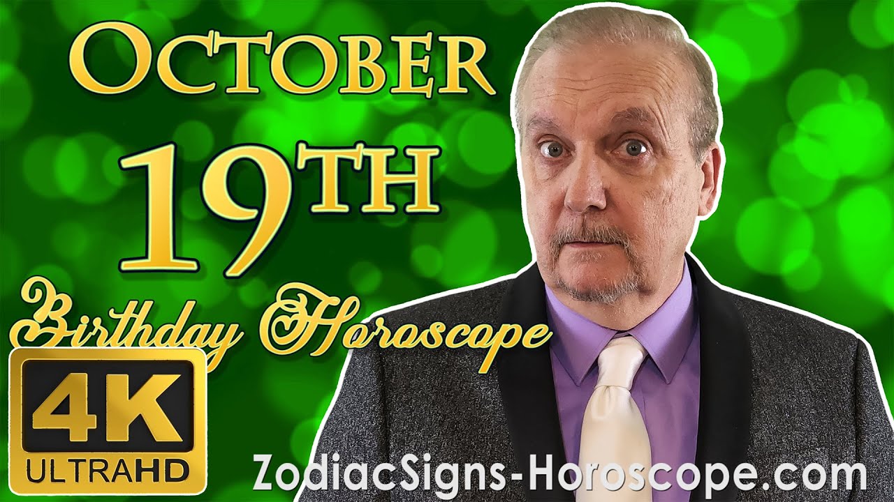 Гороскоп на 19 октября и характер дня рождения | Анализ личности на 19 октября