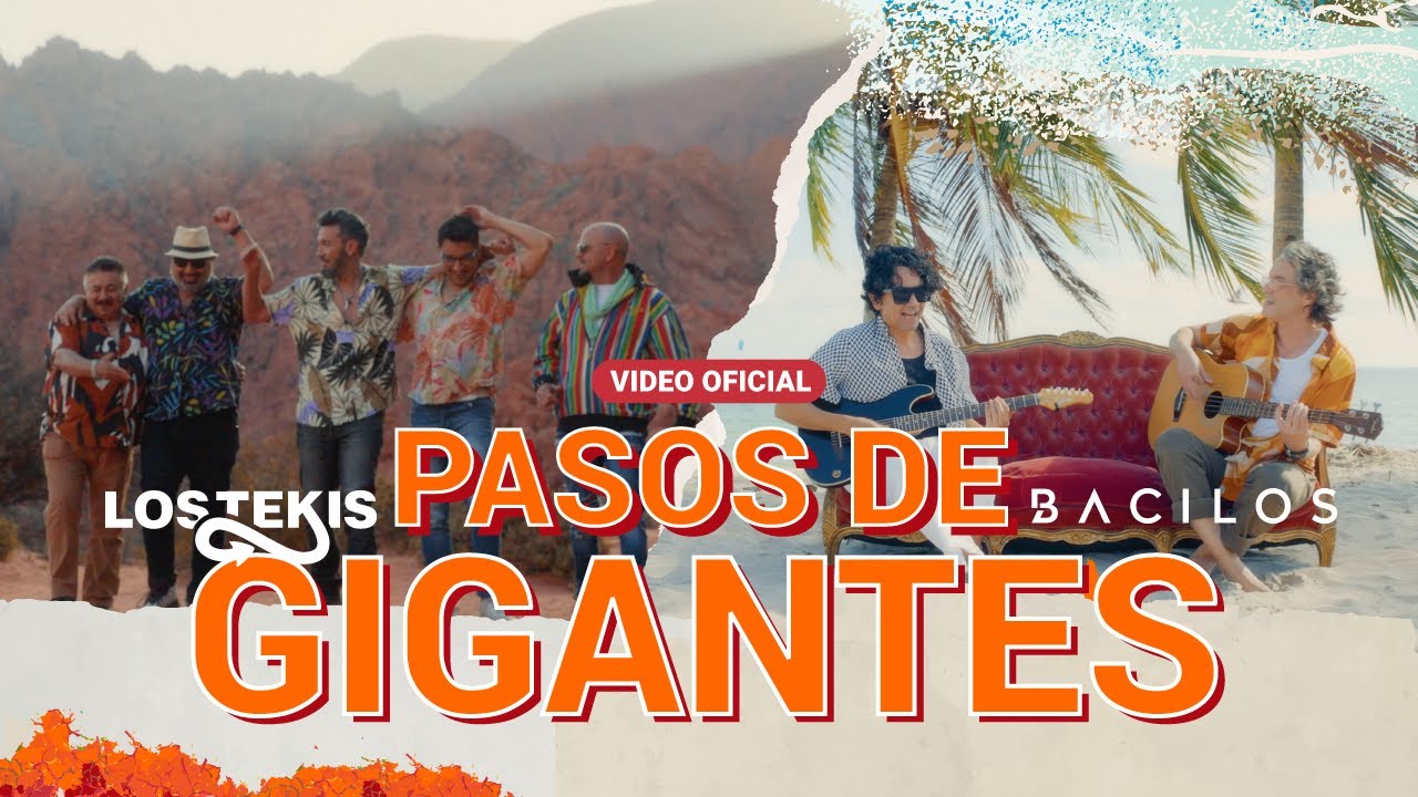 LOS TEKIS & BACILOS - PASOS DE GIGANTES - [ Video Oficial ] #lostekis #bacilos  #latino