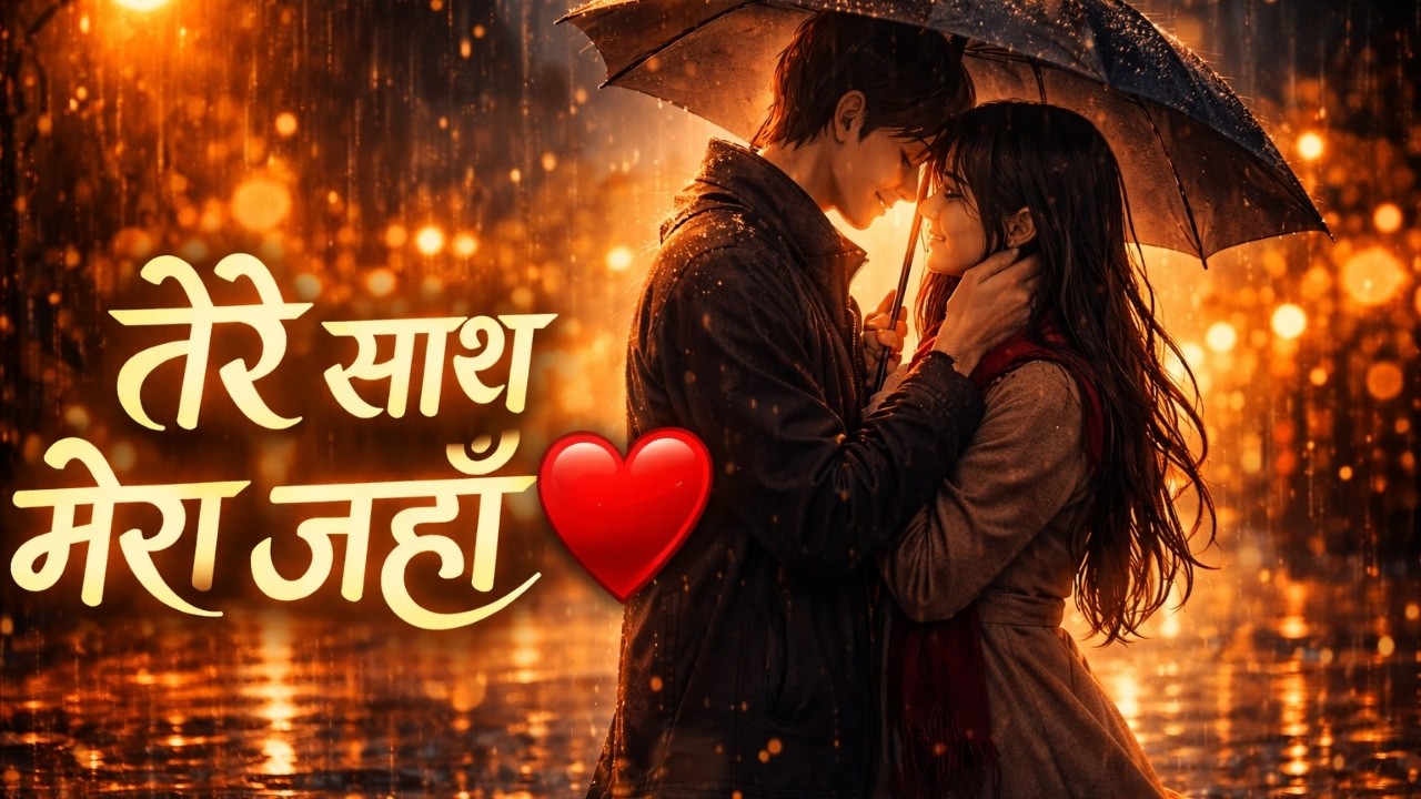 तेरे साथ मेरा जहाँ ❤️ | New Hindi Romantic Love Song 2026 | Heart Touching Love Song