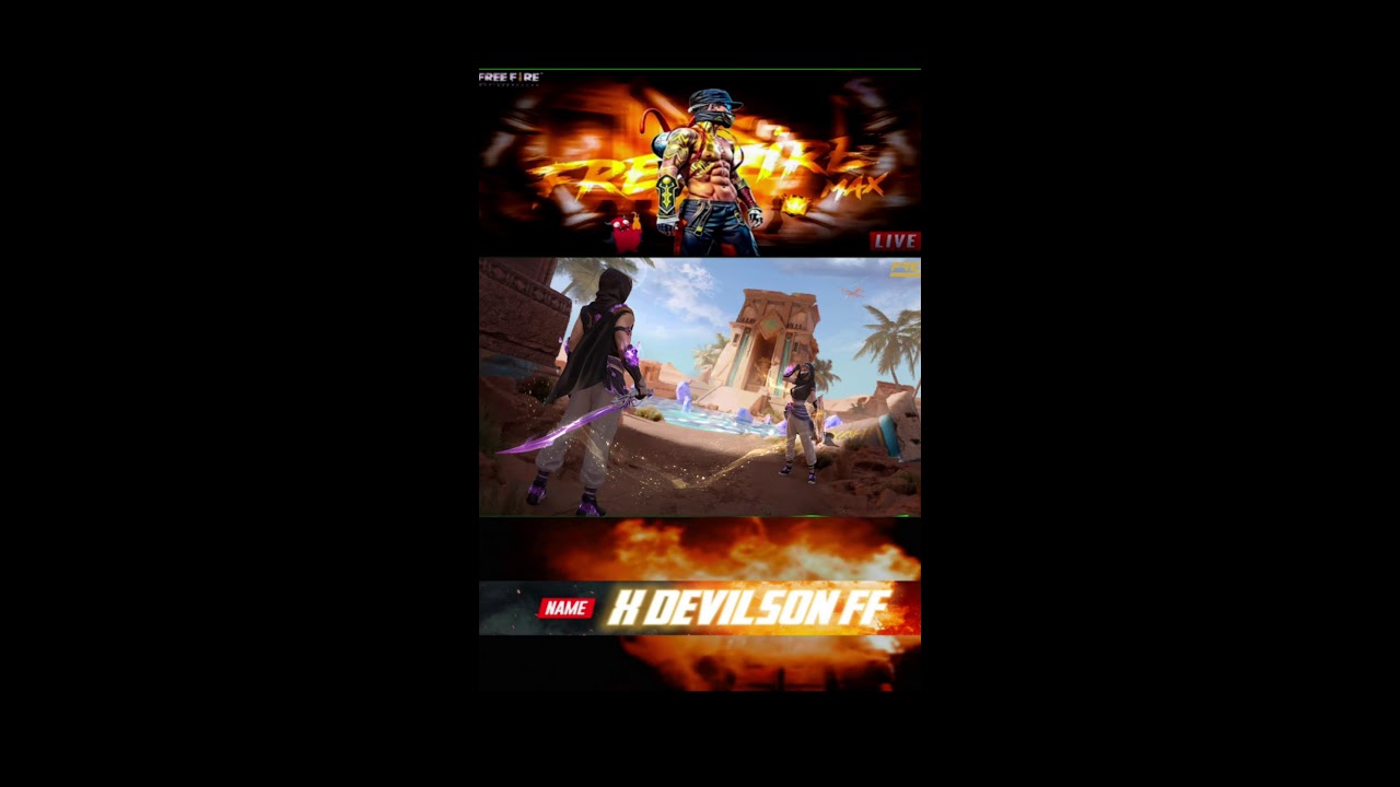 🇧🇷💢☝️ free fire  m x devilson ff 👹