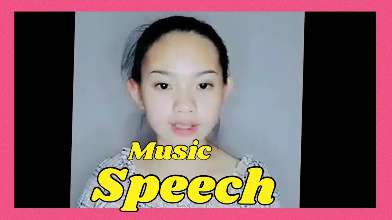 Speech about music #speech #music