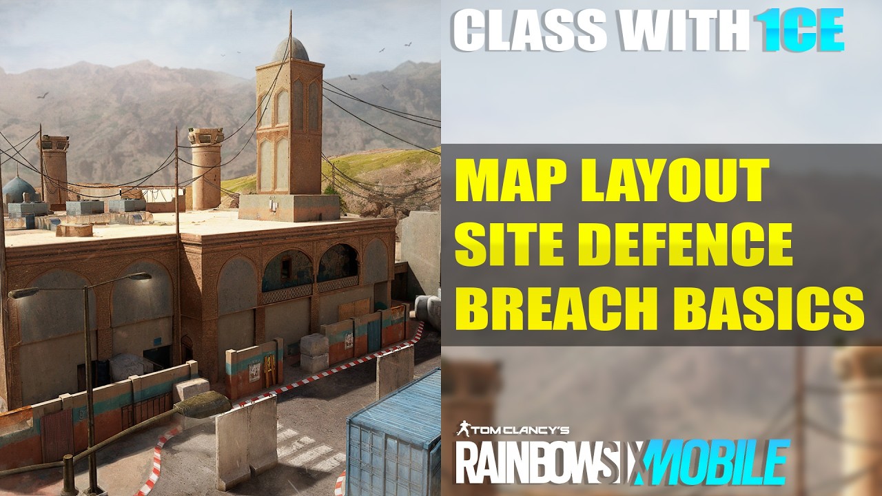 Class with 1ce: Border Map (Private Lobby Learning) - Rainbow 6 Mobile