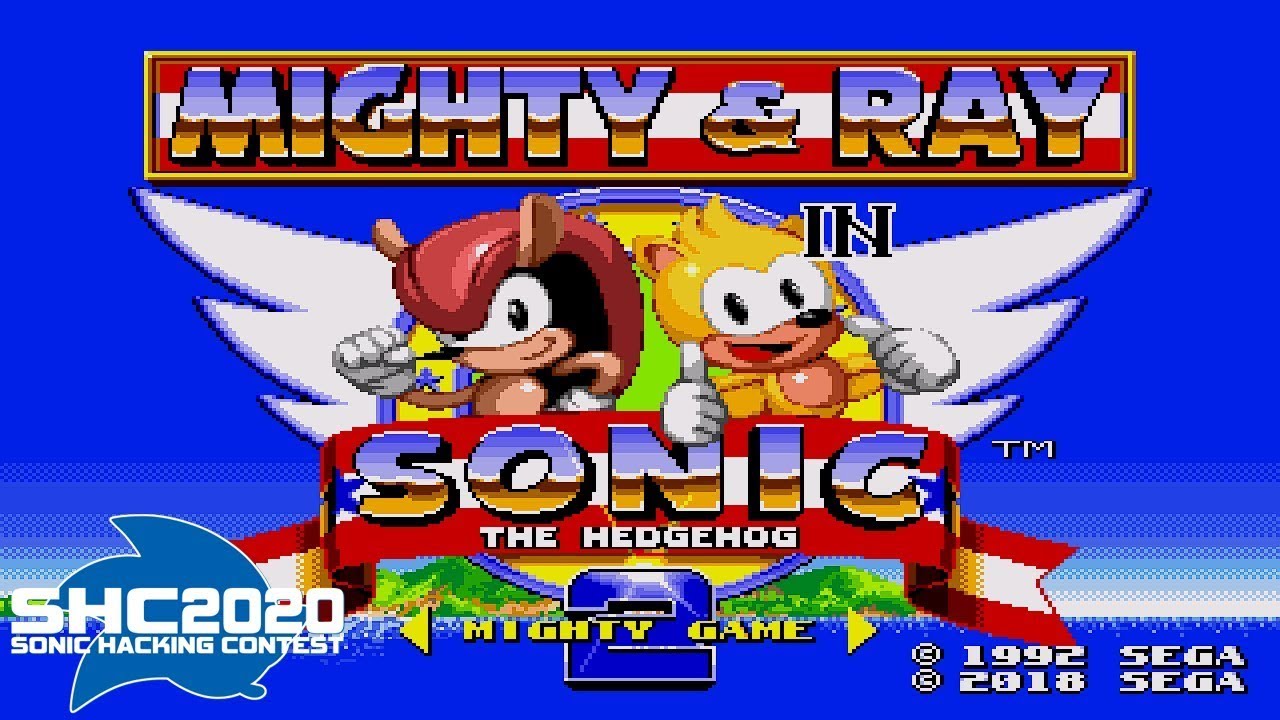 Mighty & Ray in Sonic 2 Longplay (Mighty)