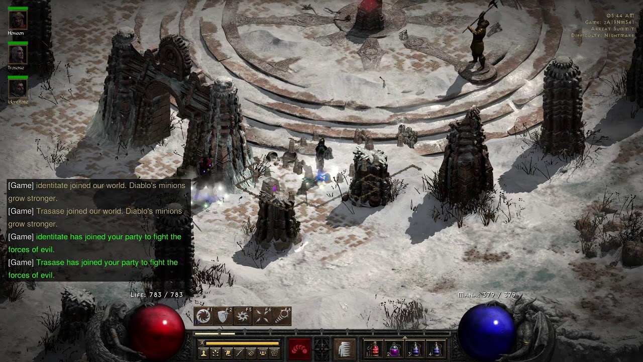 D2R ROTW - VERY late season start, sorc p8
