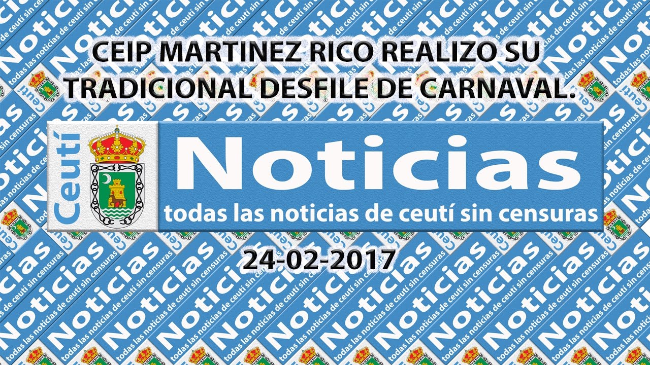 CEUTI NOTICIAS., CEIP MARTINEZ RICO REALIZO SU TRADICIONAL DESFILE DE CARNAVAL.