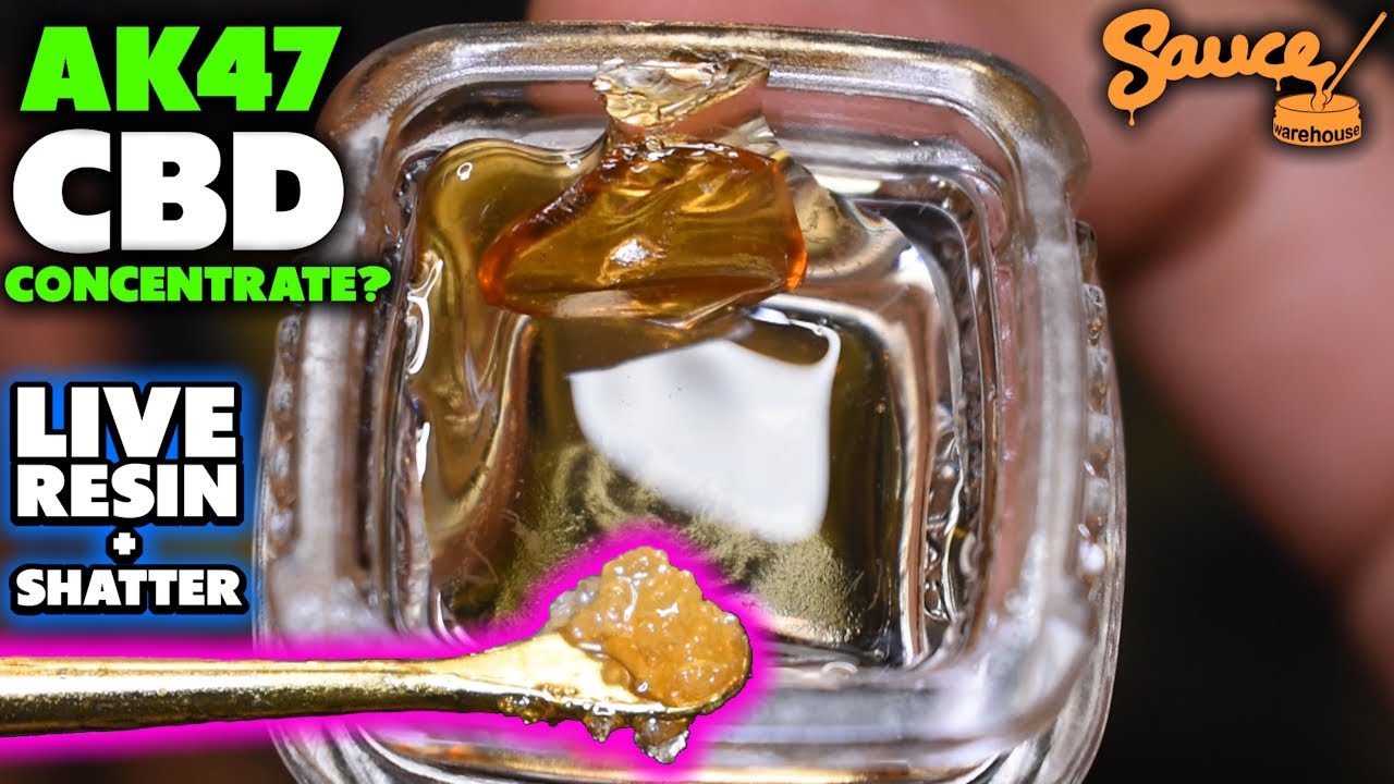 AK47 & Pineapple Kush CBD Live Resin!! | Sauce Warehouse CBD Concentrate Review