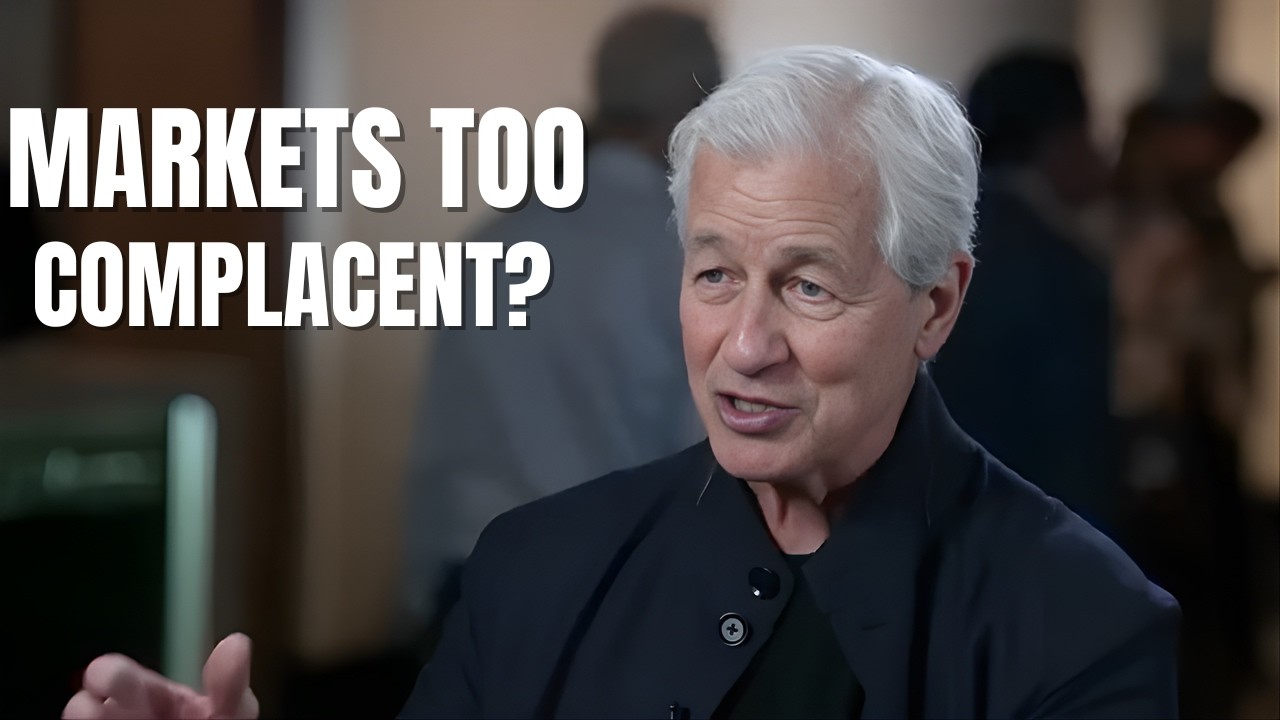 Jamie Dimon Warns Markets Are Underpricing Global Risk