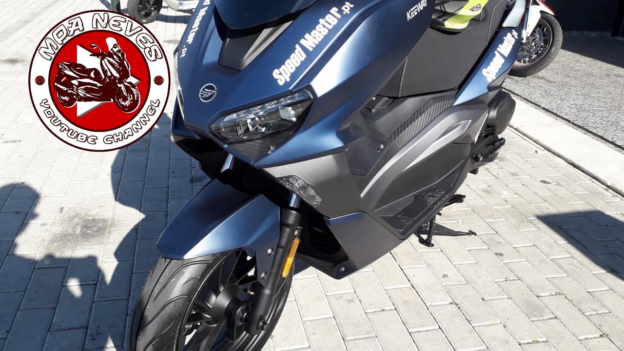 Apresentação e teste da  KEEWAY VIESTE 125