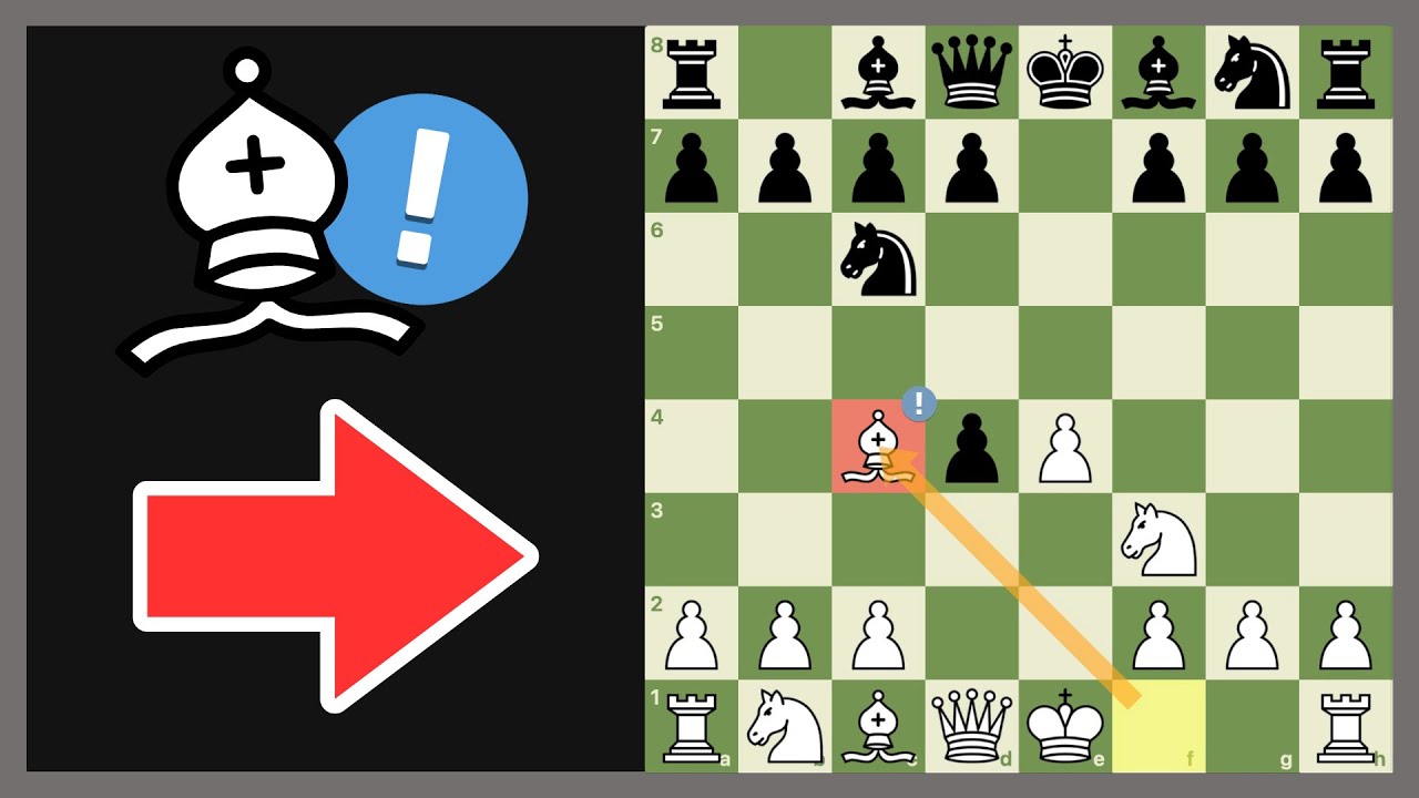 EL MEJOR ATAQUE para GANAR en AJEDREZ♟️✅ (Gambito Escocés)