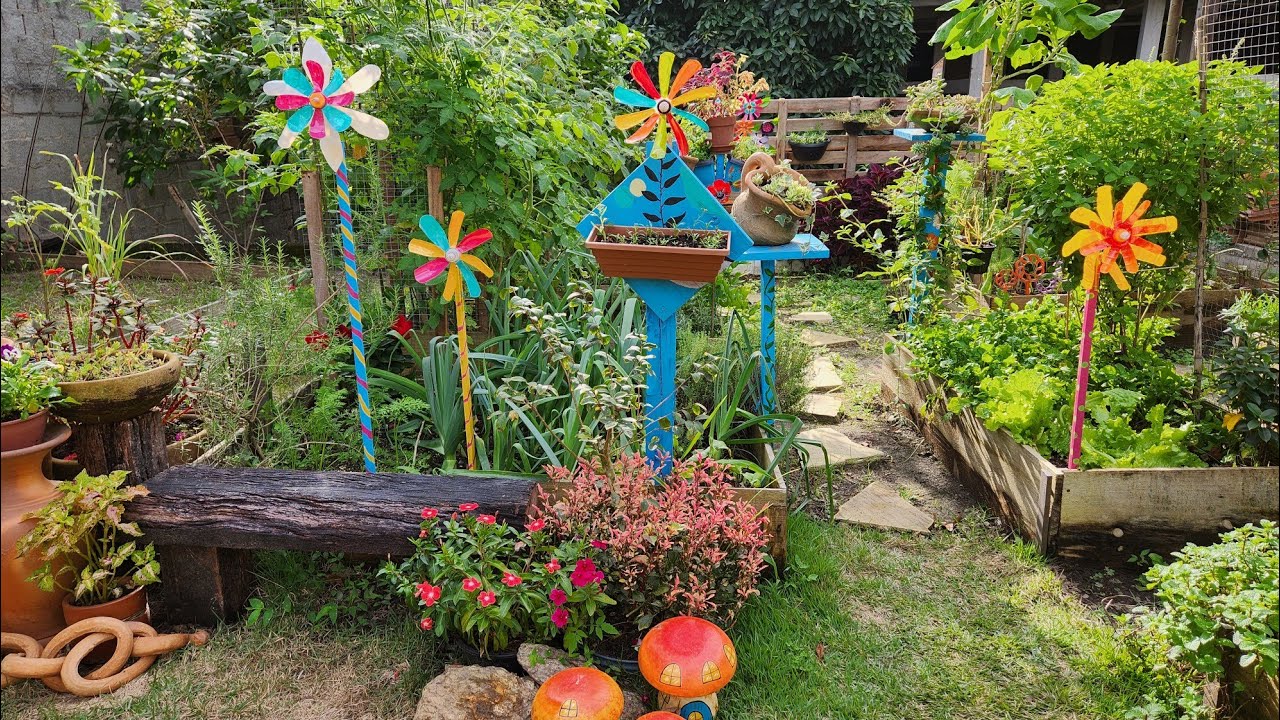 COMO FAZER ESSES LINDOS CATAVENTOS PARA O JARDIM/Vídeo Bônus