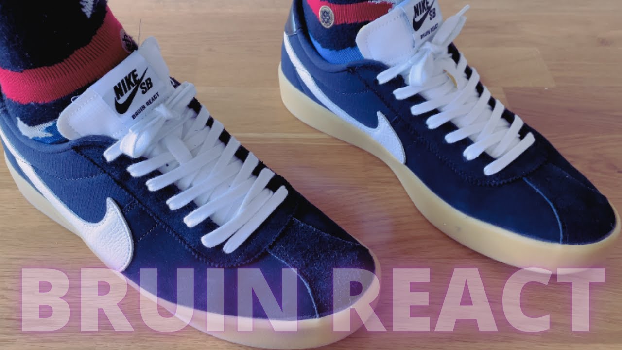 NIKE SB BRUIN REACT unboxing and on feet