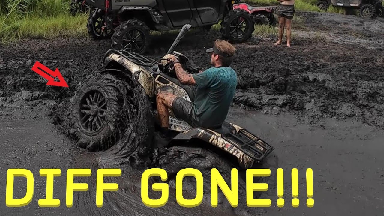 Foreman on 35s Eats! Until Sid pops the Diff! Hogwaller Labor Day Ride
