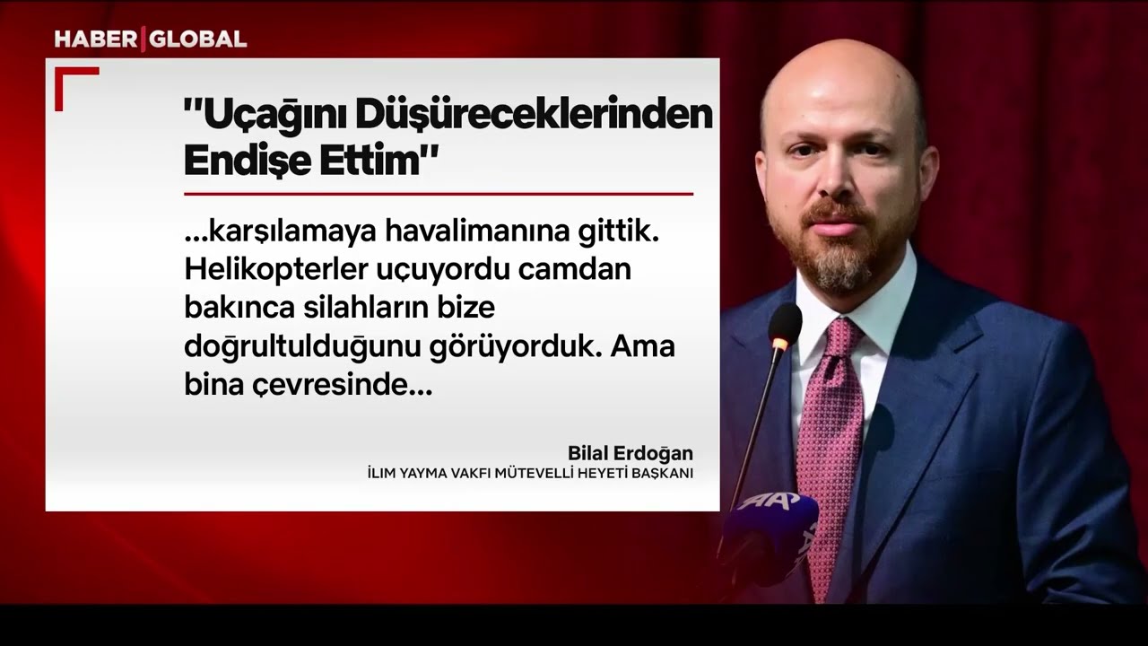 İlim Yayma Vakfı M&uuml;tevelli Heyeti Başkanı Bilal Erdoğan Katar Basınına Konuştu