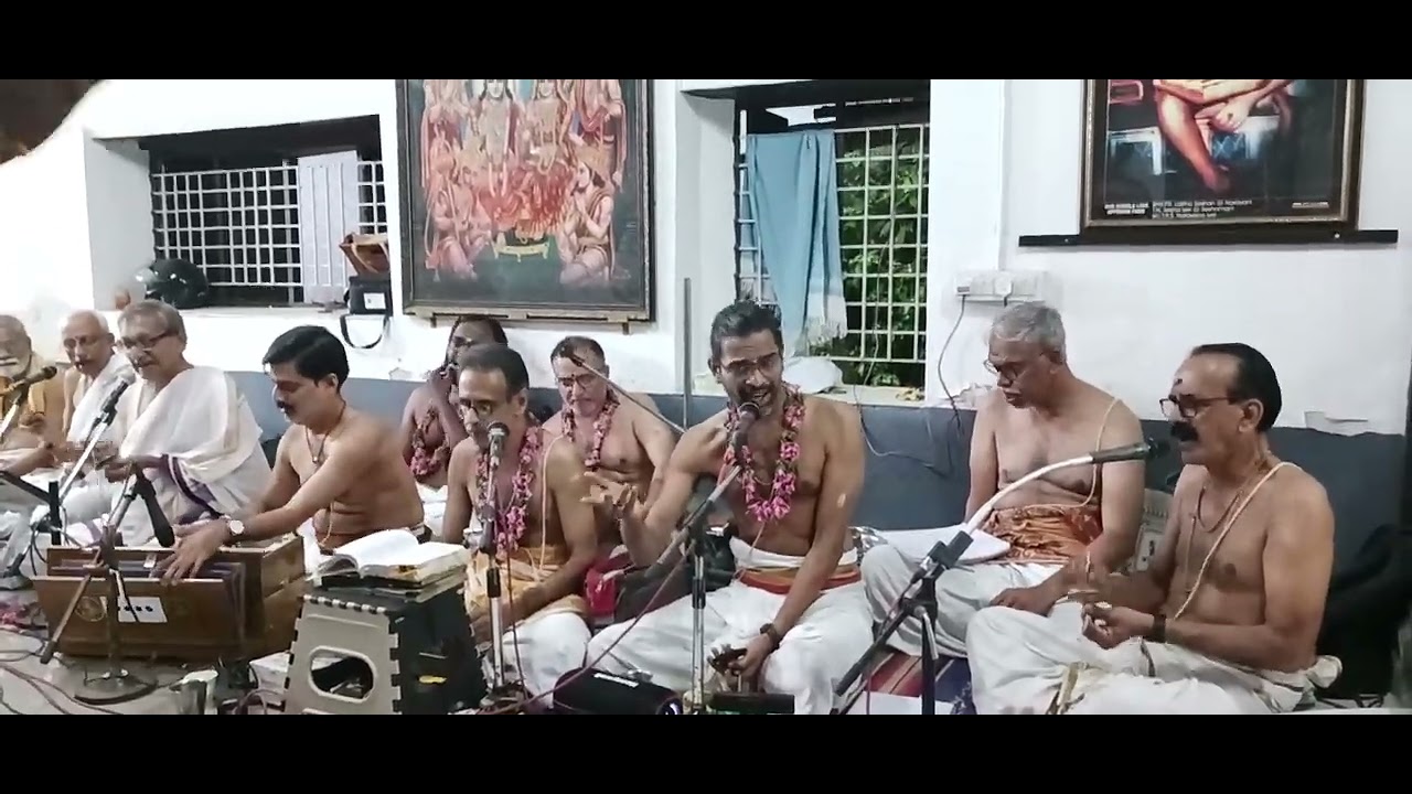 Bhajan on the Occassion 96th Year Celebration of Thirunellai Agraharam Bhajana Madom 