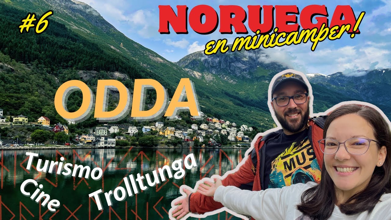 🏔️Esta CIUDAD vive bajo un GLACIAR - ODDA | 🇳🇴NORUEGA EN MINICAMPER #EP6