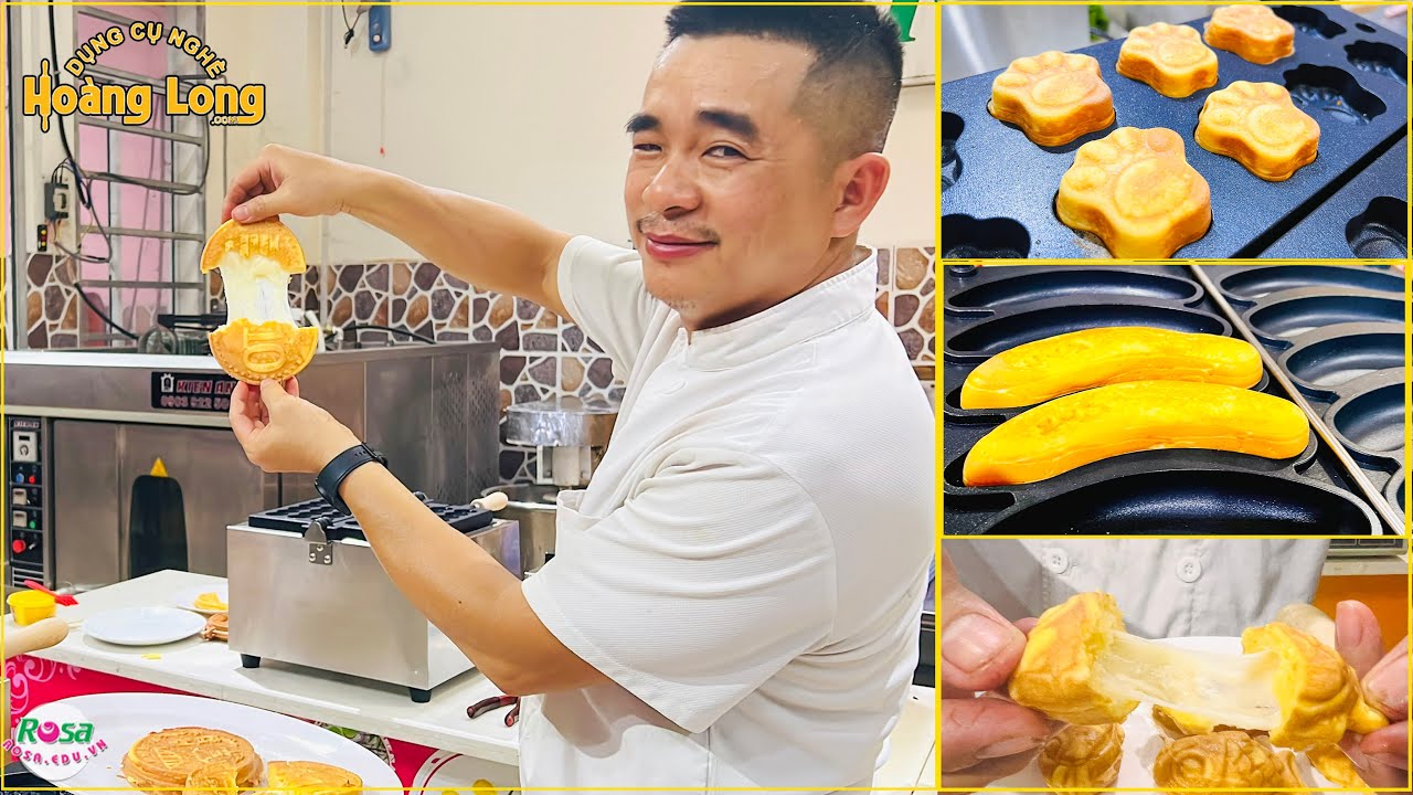 Tổng Hợp Các Cách Làm Bánh Đường Phố HotTrend 2023 (Đồng xu, Cá Lớn, Cá Nhỏ, Chân Mèo, Trái Chuối)